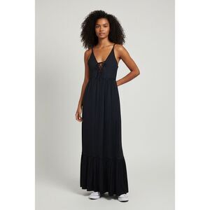 Reiss Tank Jersey Dress in Black NWT Size 14